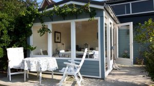 ljusbla veranda